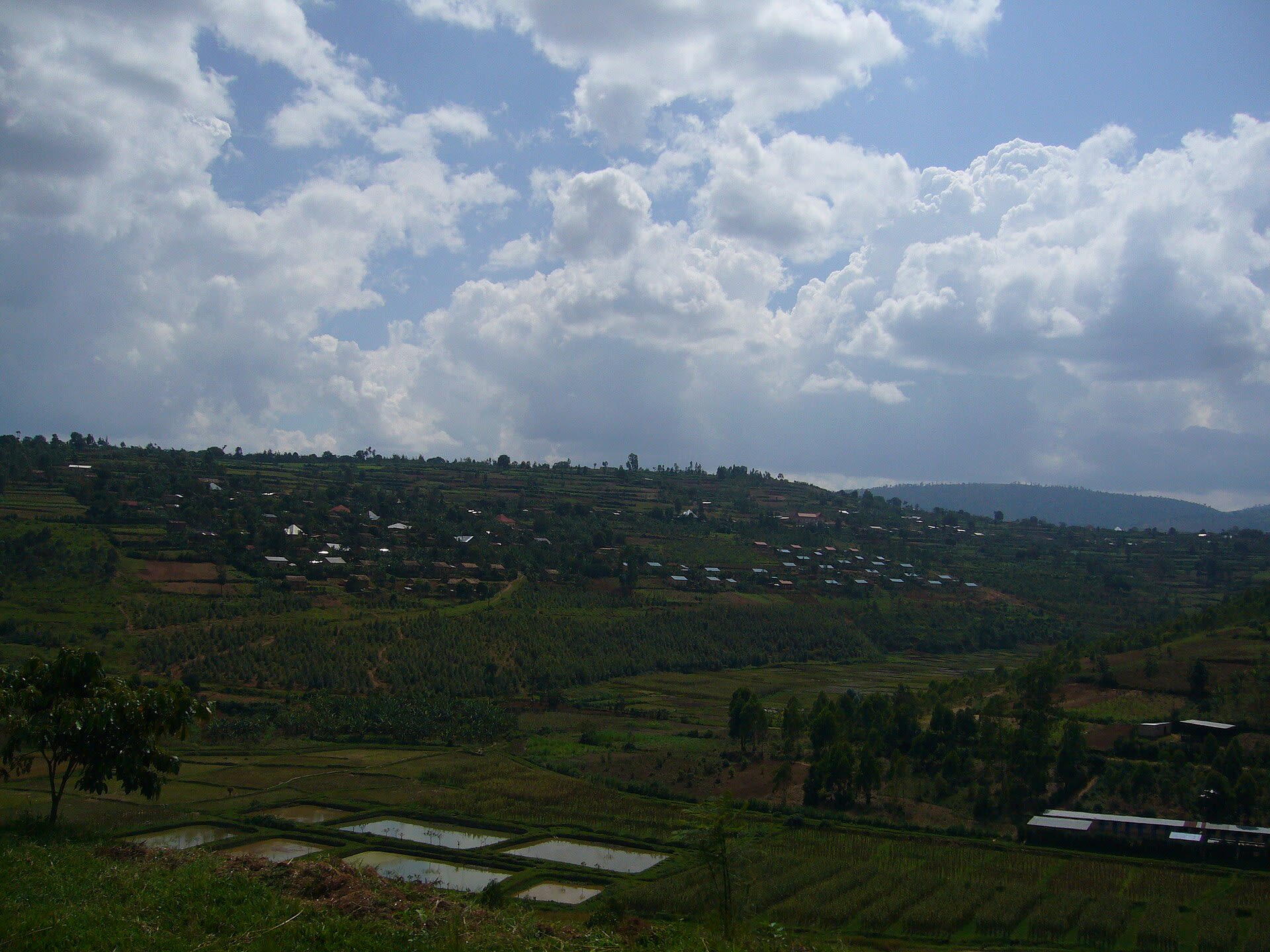 Highland farmland